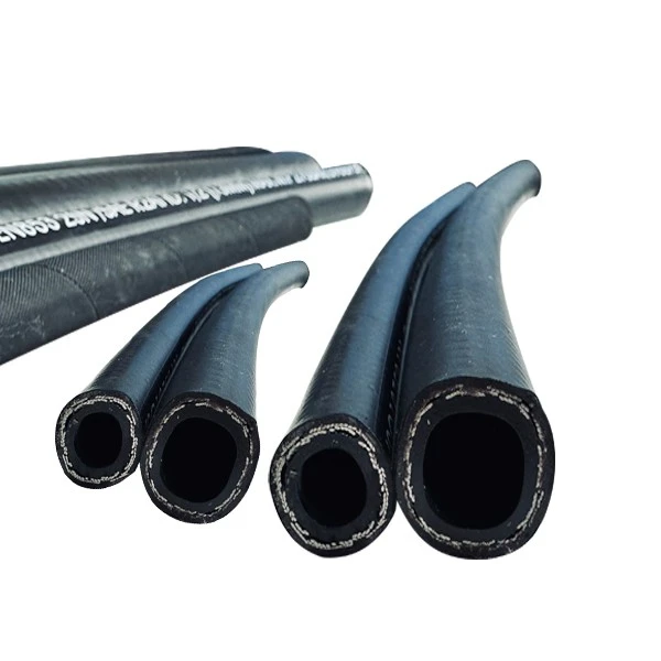 one steel wrapped wire braided hydraulic hose