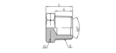 4N NPT Male Plug